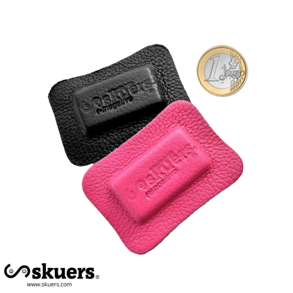 [FUCSIA] Par de imanes Skuers® LC / Piel Ferrita Bloque S ★3KG - Gauss Biomagnéticos = 1.000